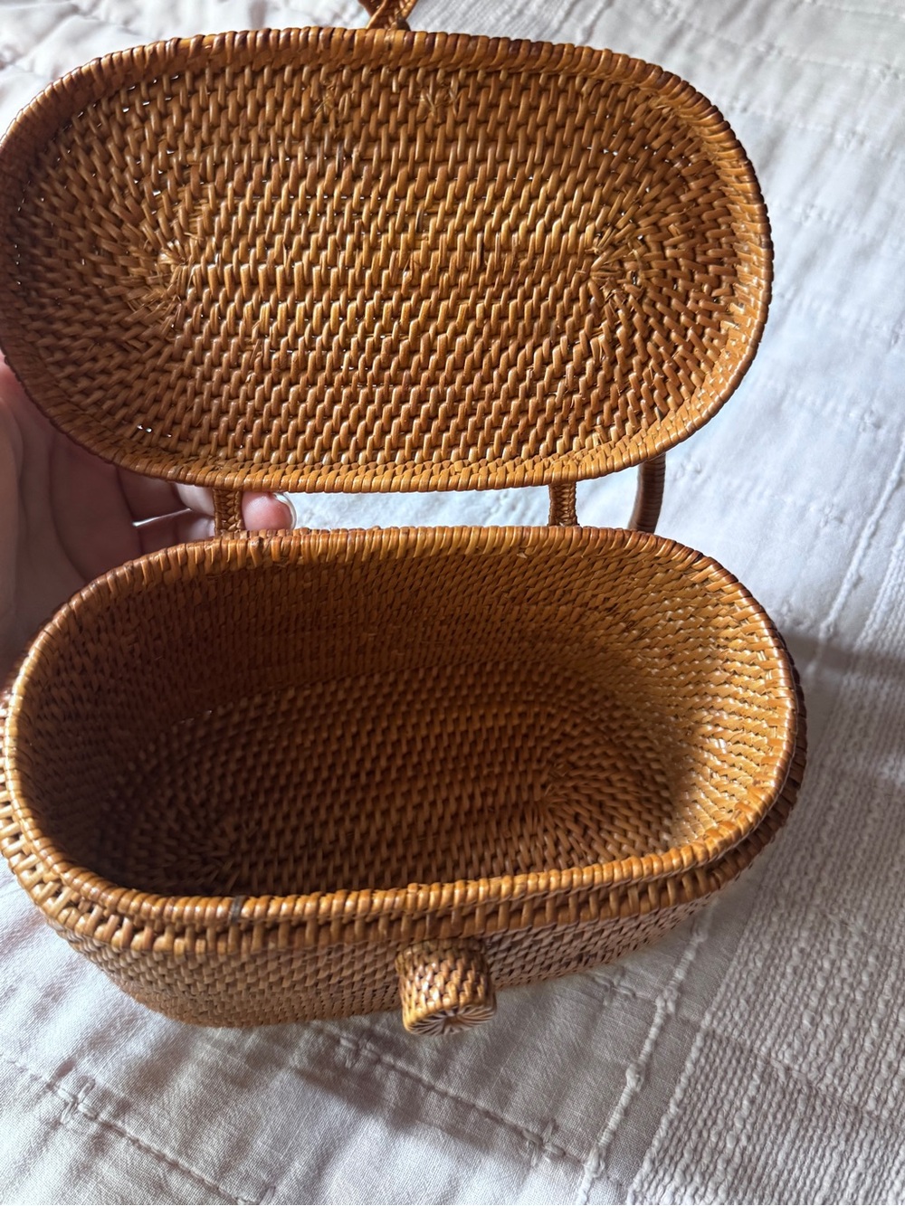 Bali Rattan Handbag - Picture 3 of 3